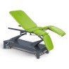 Table de massage électrique 6 plans kiné Modul Saxo FIRN sellerie vert anis