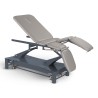 Table de massage électrique 6 plans kiné Modul Saxo FIRN sellerie gris