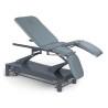 Table de massage électrique 6 plans kiné Modul Saxo FIRN sellerie gris titane