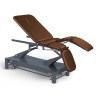 Table de massage électrique 6 plans kiné Modul Saxo FIRN sellerie marron chocolat