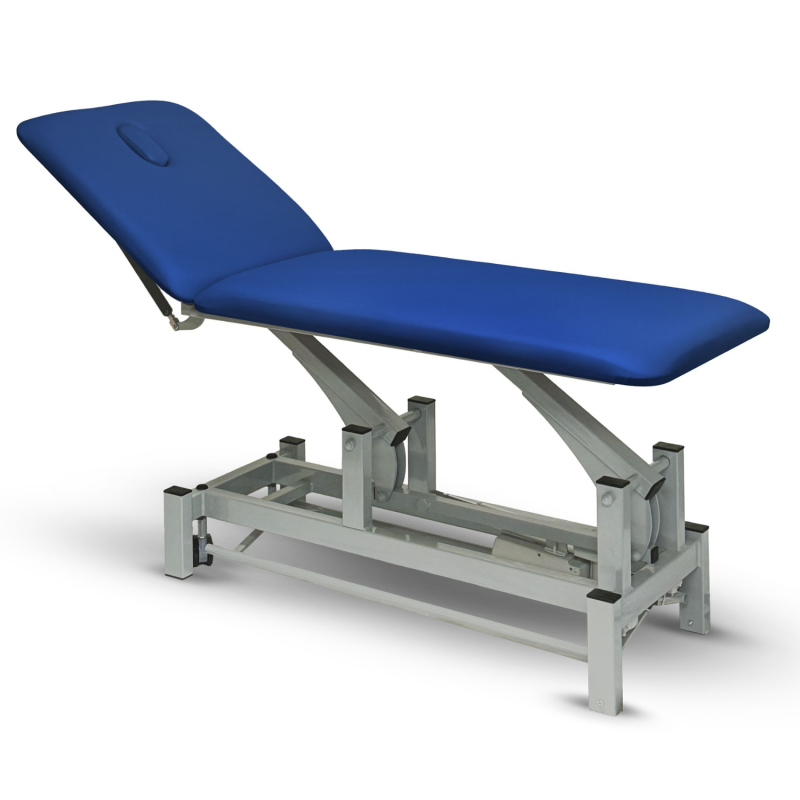 Prima - Table de massage électrique 2 plans coloris bleu - FIRN