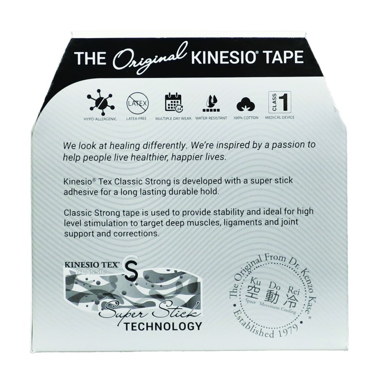 Kinesio Taping Tex Classic Strong - Bulk : Tenue renforcée pour taping intensif
