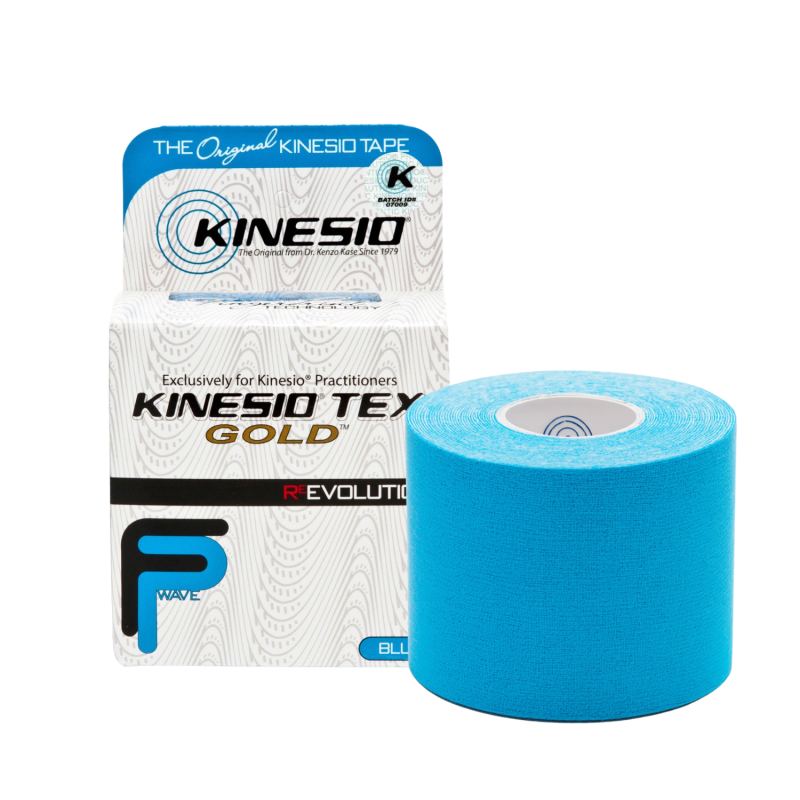 Kinesio Taping Tex Gold FInger Print 5 m - Rouleau de tape de rééducation - Kinésithérapie