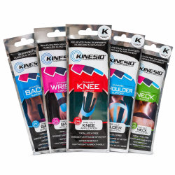 Kinesio Taping Pre-Cut - Bandes de tape de rééducation - Bandes de kinésiologie - Kinésithérapie - KINESIO