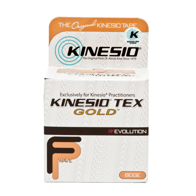 Kinesio Tex Gold Finger Print Mini 5 m ruban taping 2,5 cm kinésithérapie précision douleurs œdèmes rééducation