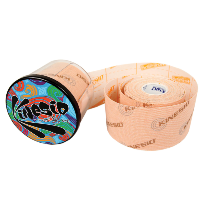 Kinesio Taping Performance Plus - Boîte de 4 rouleaux de tape beige
