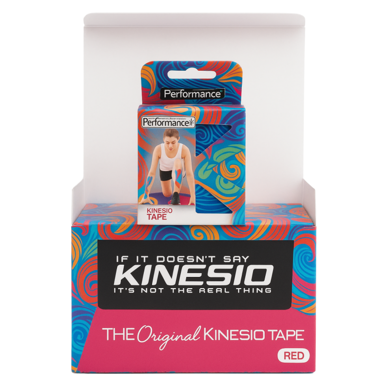 Kinesio Taping Performance Plus - Boîte de 4 rouleaux de tape