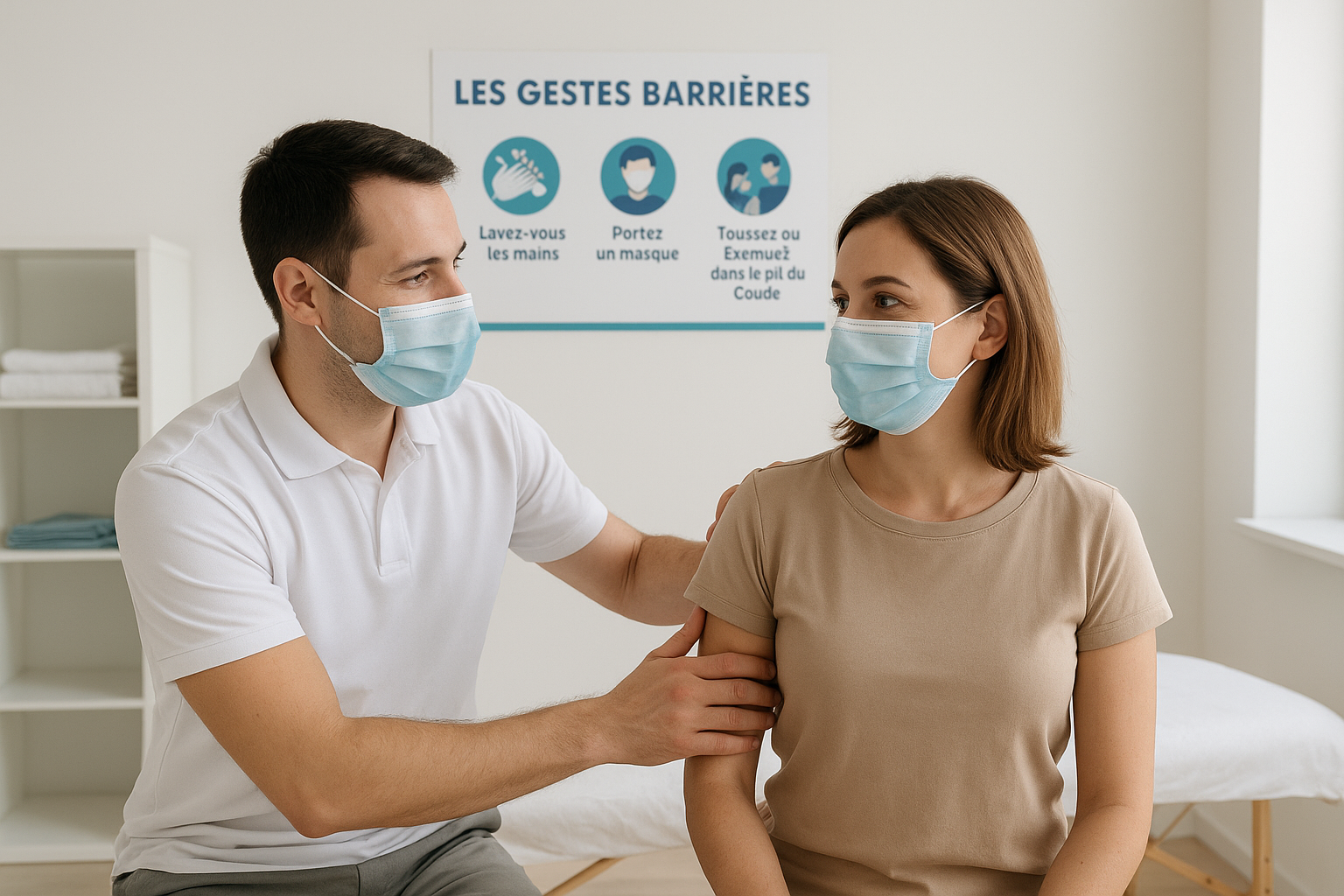 bande trx en cabinet de kinésithérapie