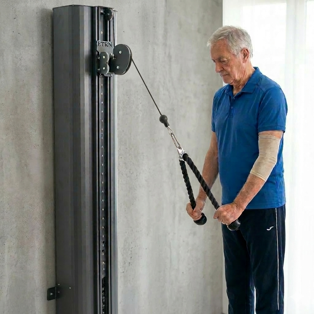 extension triceps avec poulie vertical pro
