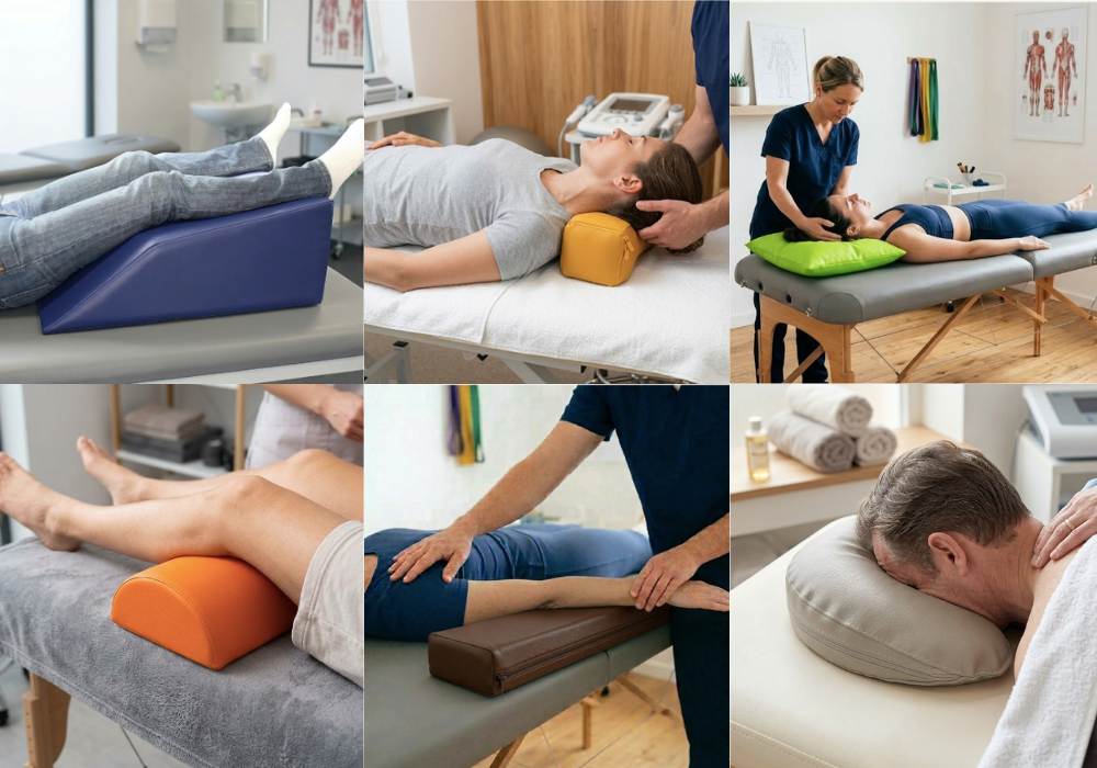 coussins de rééducation pour kinésithérapeute 