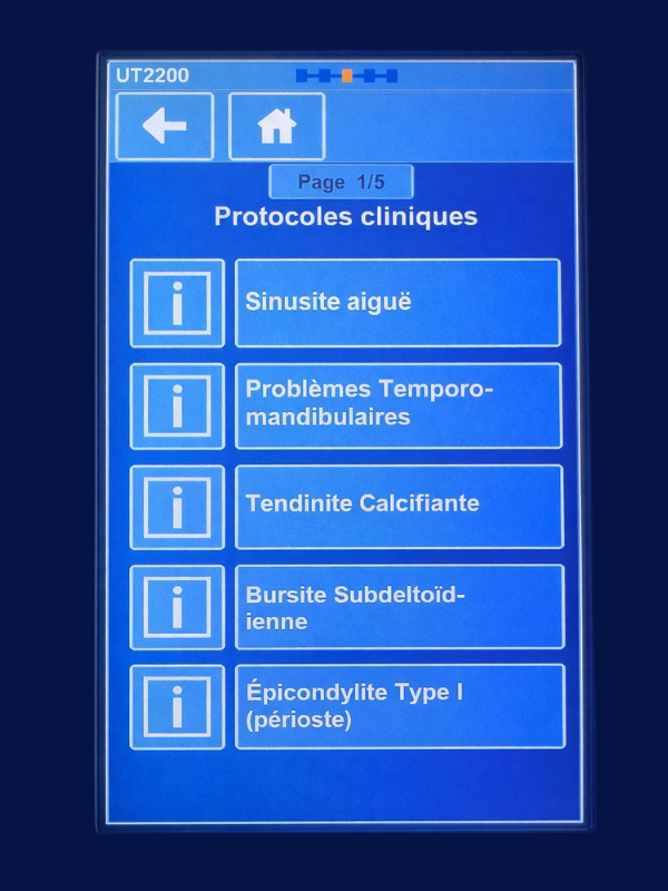 protocole clinique appareil à ultrason