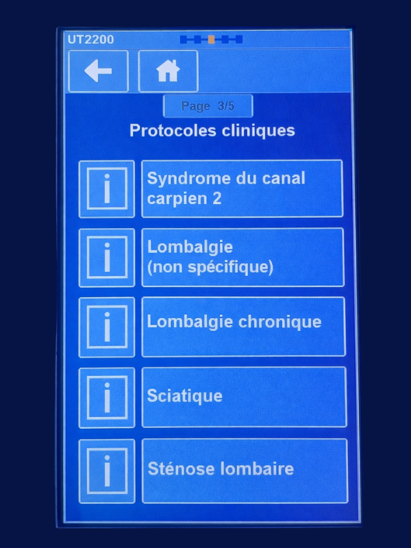 protocole clinique appareil à ultrason