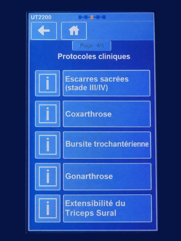 protocole clinique appareil à ultrason