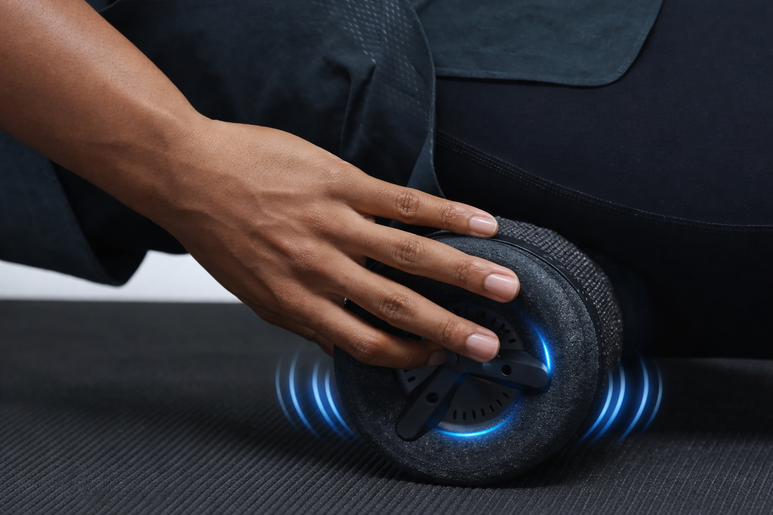 Rouleau de massage vibrant vyper pour la kinésithérapie