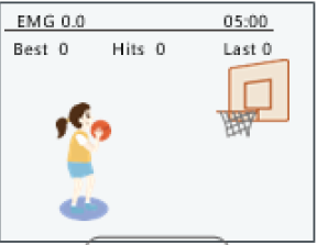 Jeu rééducation pelvienne - Basketball : contraction rapide et réflexe