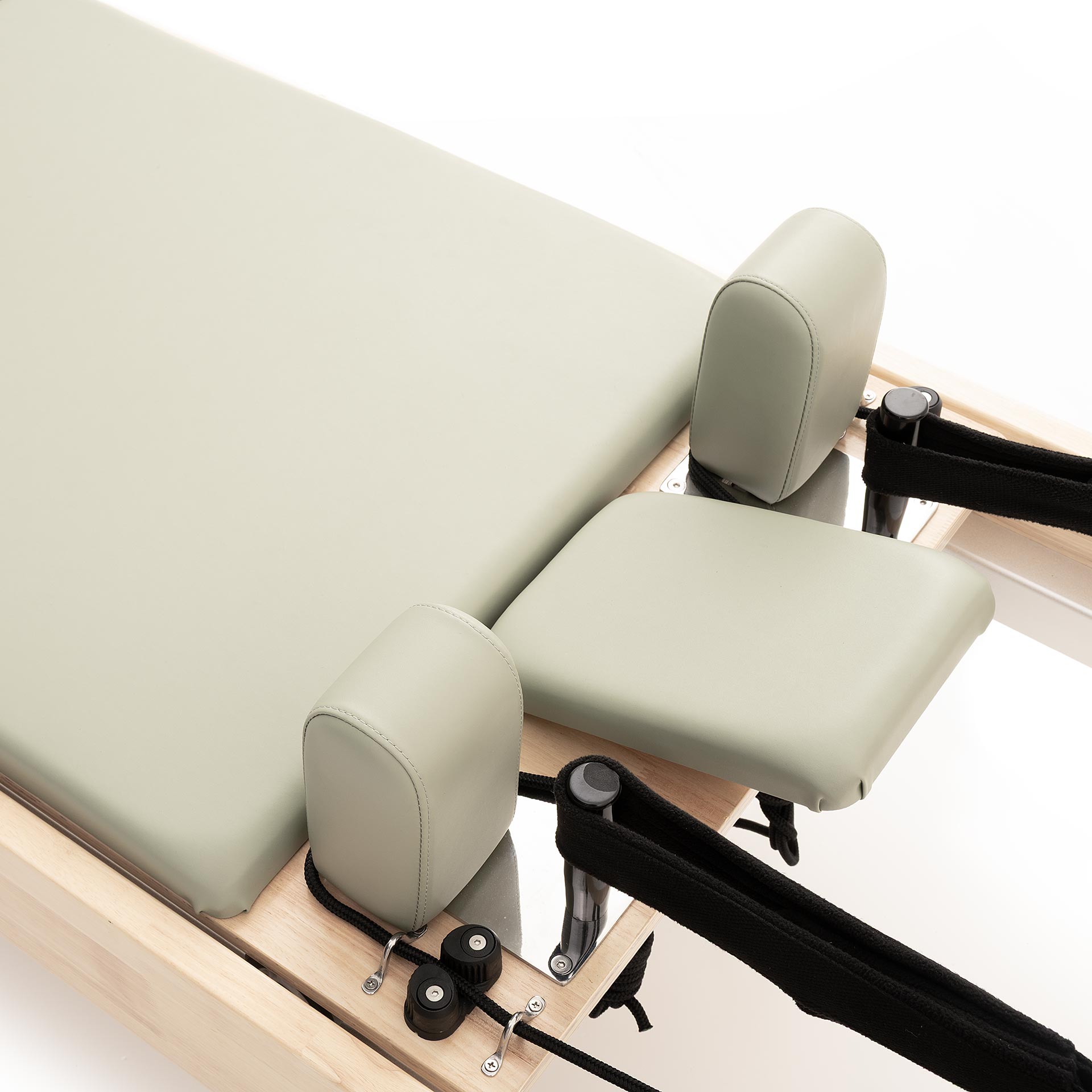Reformer Pilates kiné plateau confortable similicuir rééducation