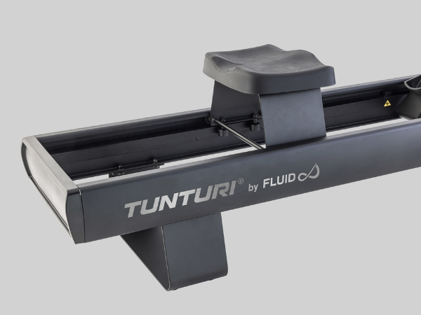 rameur Tunturi R30W structure acier aluminium robuste usage intensif